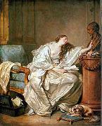 Jean Baptiste Greuze Inconsolable Widow France oil painting artist